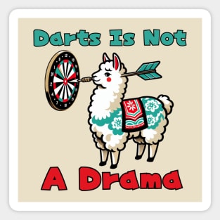 Darts llama Magnet